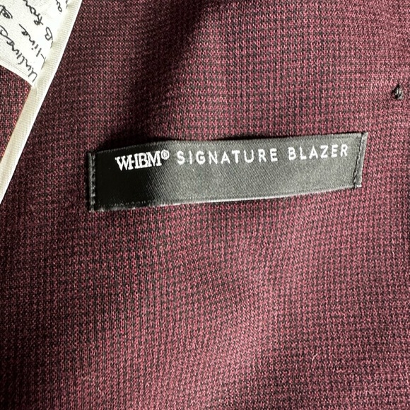 White House Black Market Women's port houndstooth Blazer 2 - Picture 5 of 10